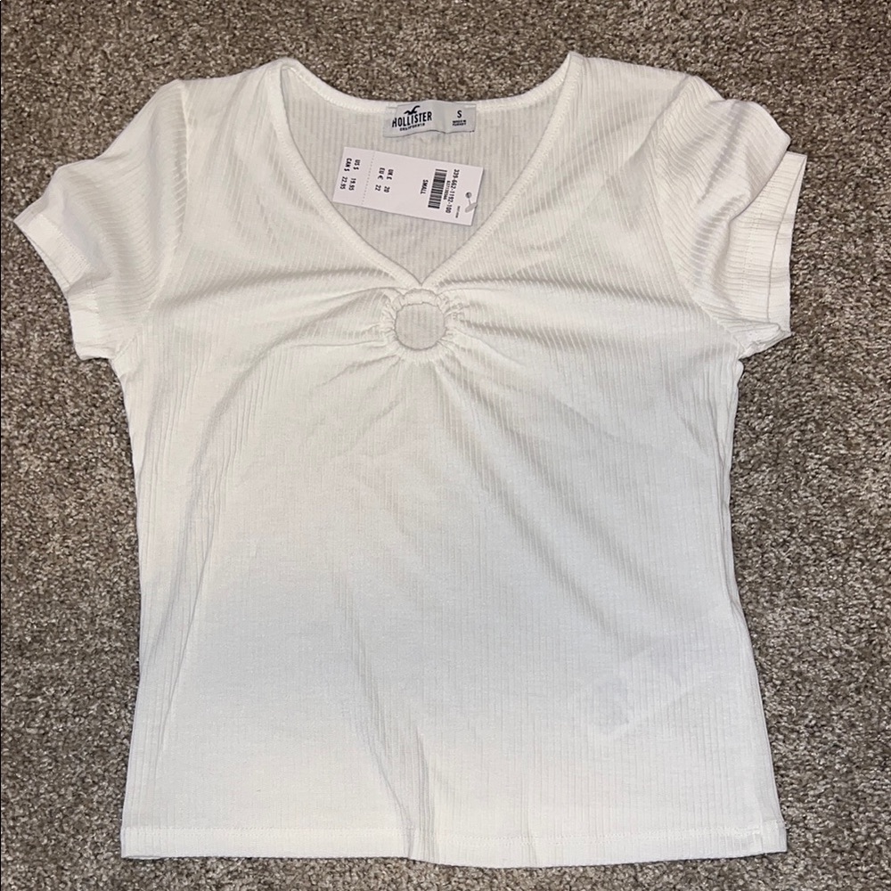 White Hollister Women's Top
